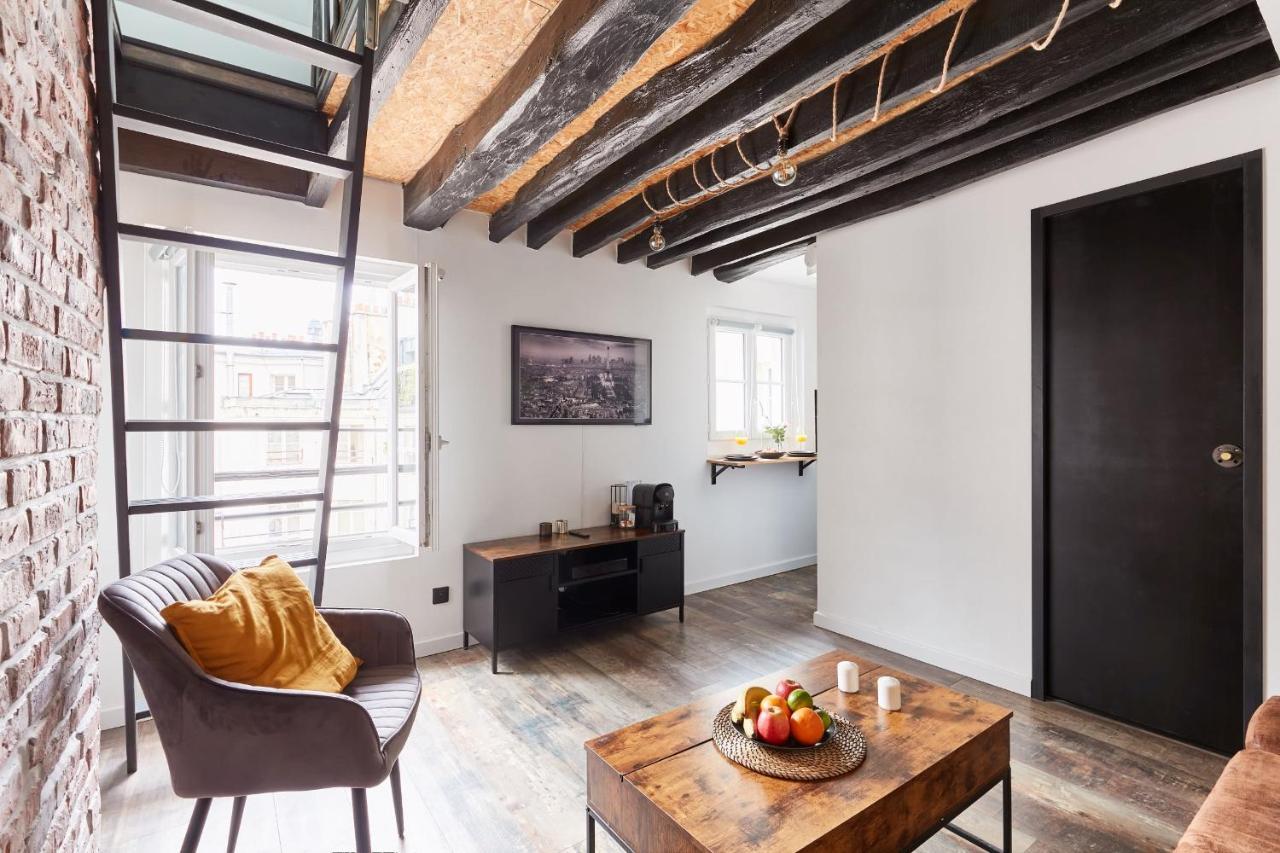 Montmartre - Rue Richer City Apartment Париж Екстериор снимка